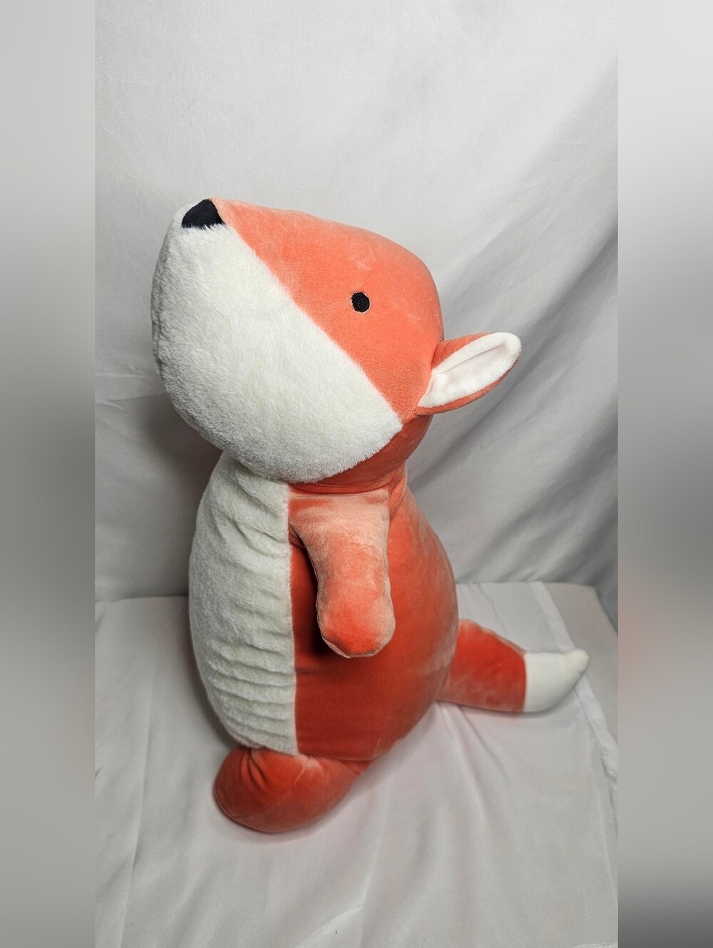 Pillowfort Weighted Fox Plush 24 x 11 Retired Anxiety Pillow - Picture 2 of 8